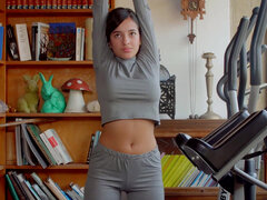 Latina Beba Lopez with big tits shows off her body