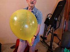 98 Slower inflation of the Q24 balloon and the pleasure of jerking off