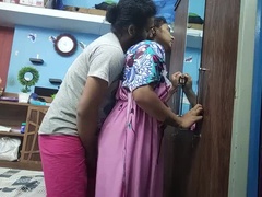 Indian Stepmom Hot Dress Change and Hardcore Fuck with Stepson - Big Boobs, Doggy Style, HD