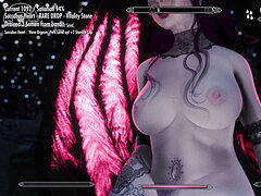 Skyrim: jaw-dropping Succubus milks an whole bandit camp