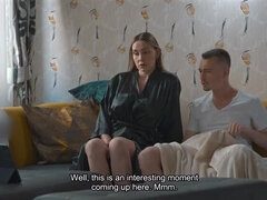 Step Mom Shares Bed With Step Son - Big Tits MILF Fucks Him Hard