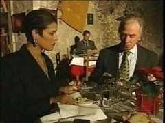 Elegant Italian Mature Cheating Husband On Restaurant