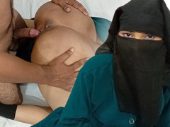 Desi Muslim Hijab Girl Shivani Hard Doggy Style Fucking in Hotel