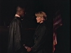 Sharon Kane and Sean Michaels at Court 4 1992 Scene 1