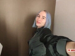 Dressing room, ukrainian girl, big ass