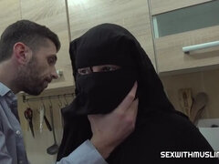 Jana Sheridan - Disobedient Hairy Muslim Wife Punished with Rough Sex