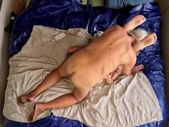 Hot Couple Uses Baby Oil for Slippery Fun - Creampie & Oiled Action