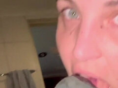 Licking Toilet Till Orgasm