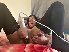 Loose Whore Nymphix gets her pussy fisted and stretched