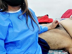 Pakistani doctor flash nurse dick and have anal sex with clear hindi audio