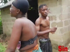 2 Brothers Caught Tearing Up 2  Local African Black With Labia Sisters Farming In Public,