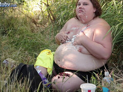 Feeding, picnic, bbw weight gain
