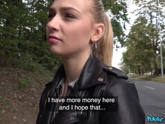 Public Agent - Smooth Bald Pussy Slit Is Got Laid Hard 1 - Stanley Johnson