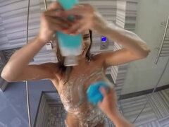 Leah Gotti: Soapy Shower Mischief