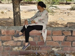 A Girl Was Sitting Under a Tree, the Boy Took Her Away and Fucked Her