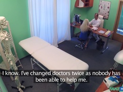 Fake Hospital (FakeHub): Tattooed Blonde Loves Doctor's Dick