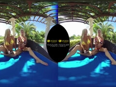 VR3000 - PokeGirls - Starring Savannah Lace - Tastey Tiffany - 180° HD VR