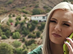 Desperate babe Kenzie Taylor blowbang with BBC - DFXtra
