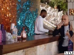 69, ブロンド, 顔面騎乗, 顔射, 手コキする, なめる, オマンコ, 馬乗り