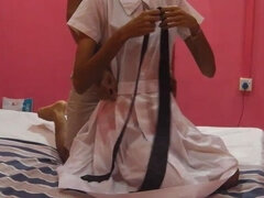 Cul, Couple, Tir de sperme, En levrette, Petite amie, Fait maison, Indienne, Épouse