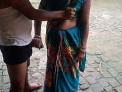 Desi Indian Village School Teacher Outdoor Hardcore Sex with Trilokinath