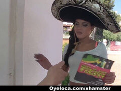 OyeLoca - super hot Latina pounded During A Cinco De mayo Party!