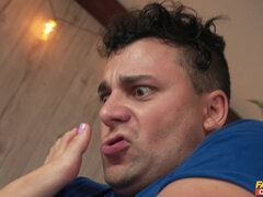 18, Sædskud, Hårdt, Italiener, Fisse, Barberet, Teenager, Trekant