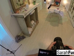 Sarah gets q massage from Alix Lynx - Sarah jessie