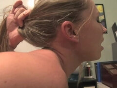 Stor stjärt, Stora tuttar, Blondin, Sperma shot, Underkläder, Milf, Naturlig, Fitta