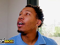 Angela White cheats on her husband with Ricky Johnson's black plumber