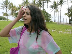 Amerikansk, Røv, Pik sutte, Pik, Naturlige bryster, Udendørs, Spanking, Bryster