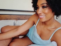 アフリカ人, デカチン, 黒人, フェラチオ, パンティ