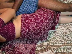 Sexy Saree Bhabhi Gets Naughty with Her Husband