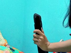 아기, 인도네시아, 수음, 혼자, 장난감들