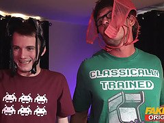 Grande cazzo, Università, Fidanzata, Sega, Orgasmo, Festa, Figa, Urlando