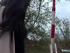 Amador amadora, Jato de porra, Hd, Dinheiro, Ao ar livre cartaz de rua outdoor, Pontos de vista, Público, Realidade