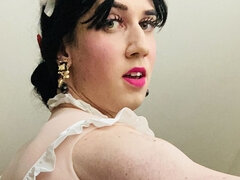 Stor pik, Store bryster, Europærer, Lingerie, Solo, Uniform