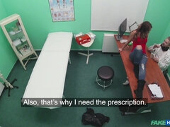 Kinky Euro babe Amirah Adara nailed by her doctor