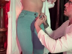 Stor rumpe, Brasil, Doktor, Briller, Diger kukk, Kyssing, Portugesisk, Trekant