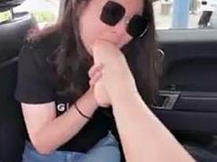 Amatör, Bdsm, Kinesisk, Fötter, Fetisch, Lesbisk