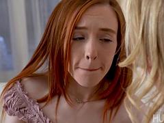 Duże cycki, Hardcore, Lesbijka, Lizanie, Rudowłosa, Cycki