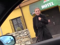 Amatőr, Tekintélyes didik, Cumizás, Kebles, Gépkocsi, Hd, Szabadban, Nézőpont