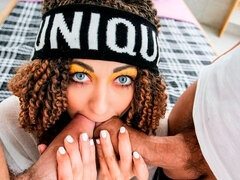 アナル, フェラチオ, 茶髪の, バック, 手コキする, 3p男男女, 剃毛, ティーン