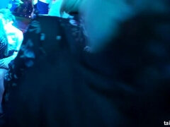 Blonde, Brunette brune, Club, Dansant, Lesbienne, Léchez, Fête, Echangistes