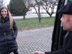 Leie, Grosser schwanz, Grosse titten, Blasen, Hardcore, Hd, Im freien, Öffentlich