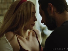 Blond, Kukk suging, Spøker, Kyssing, Slikking, Utendørs, Fitte, Pupper