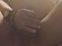 Huge Dildo in Anal Pussy