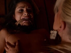 금발의, 하드코어, 대단히, 보지, 러시아인, 사우나, 엉덩이 때리기, 장난감들