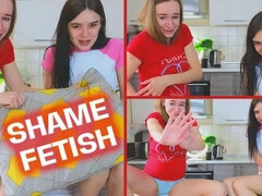 18, Amatør, Ydmidelse, Lesbisk, Trusser, Lille kvinde, Teenager, Underlig