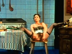 コンピレーション, 女, ドイツ人, 毛深い, キッチン, オナニー, パーティ, ヴィンテージ